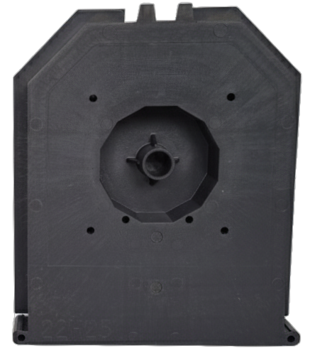 Image de Joue pour coffre avec tunnel de 170 mm (hauteur 213 mm), face avec encoche pour support dodécagone