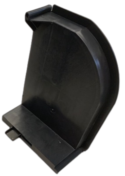 Image de Joue droite pour coffre demi-linteau, talon de 95 mm avec cale amovible (non fournie)